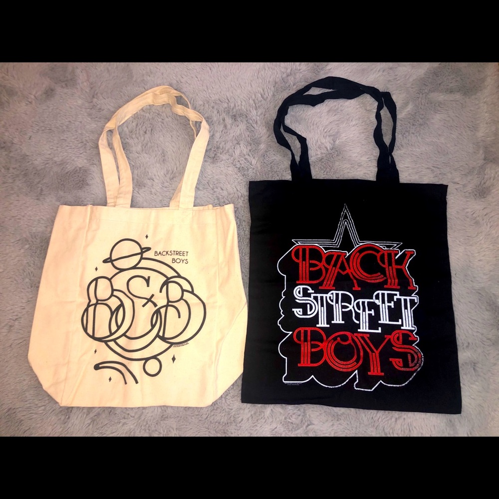 Backstreet Boys 2 tote bags